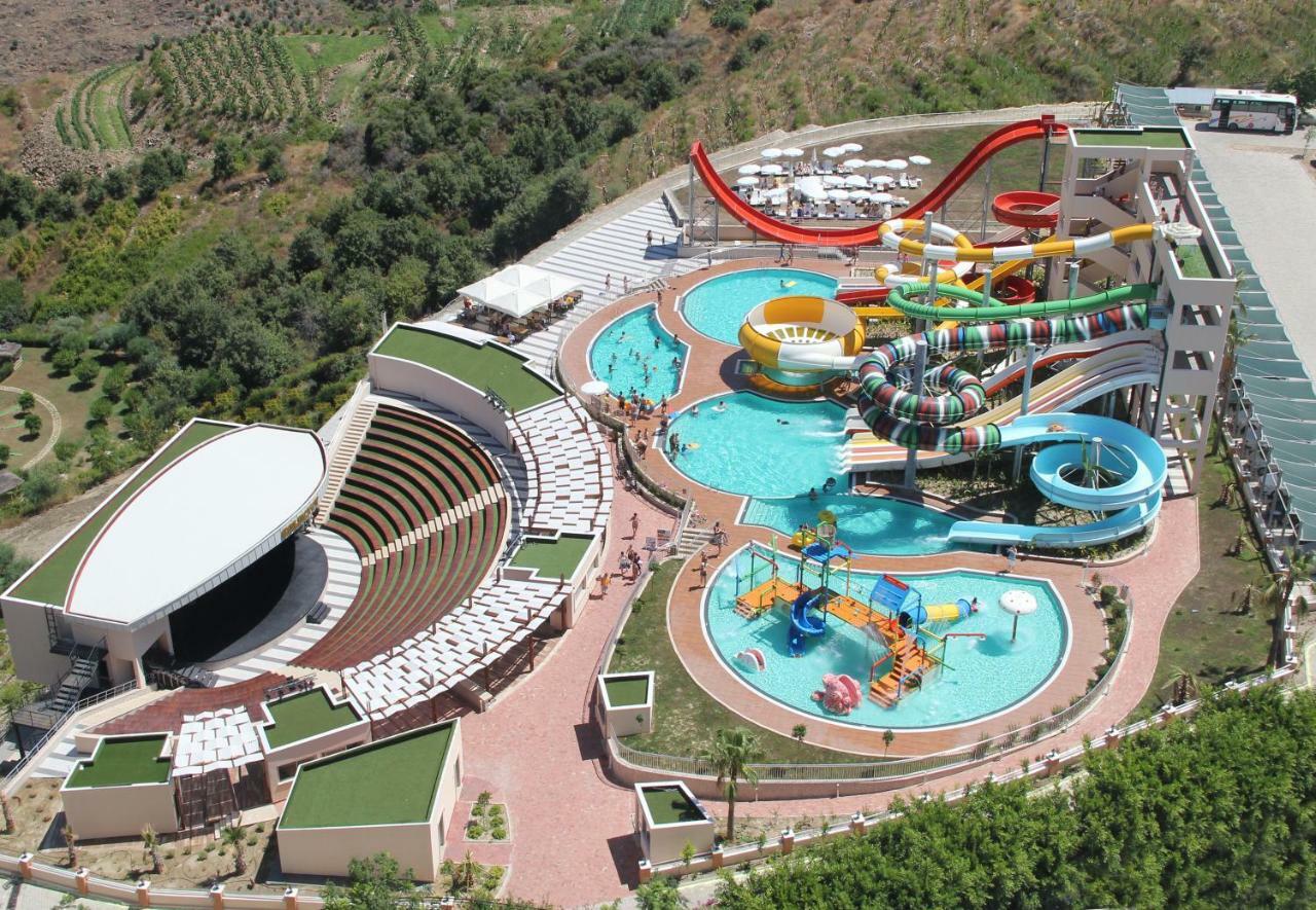 Gold City 1+1 Villa In Free Aquapark Alanya Ngoại thất bức ảnh