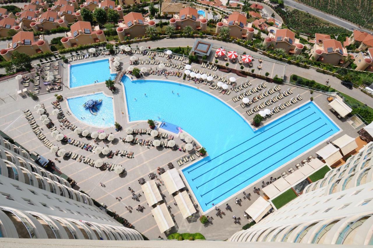 Gold City 1+1 Villa In Free Aquapark Alanya Ngoại thất bức ảnh