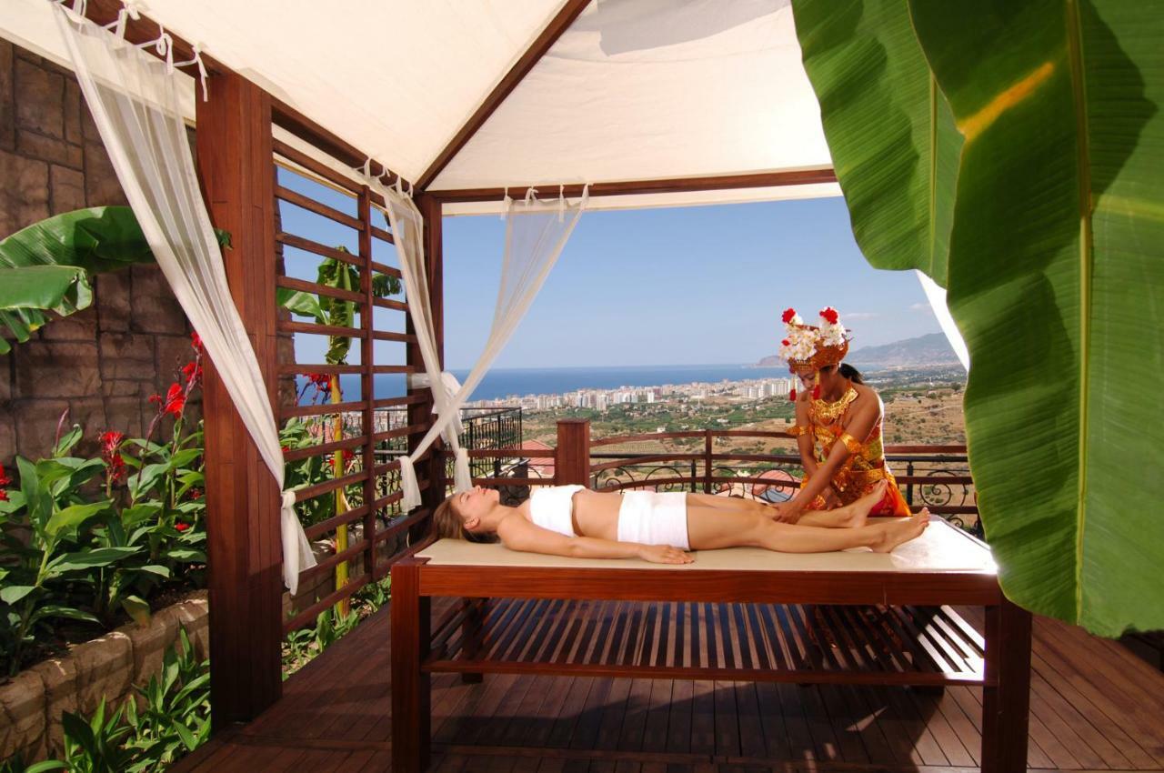 Gold City 1+1 Villa In Free Aquapark Alanya Ngoại thất bức ảnh